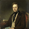 Portret van een man, misschien Petrus Augustus de Genestet (1829-1861) 