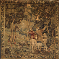 Tapestry depicting a Hunting Scene